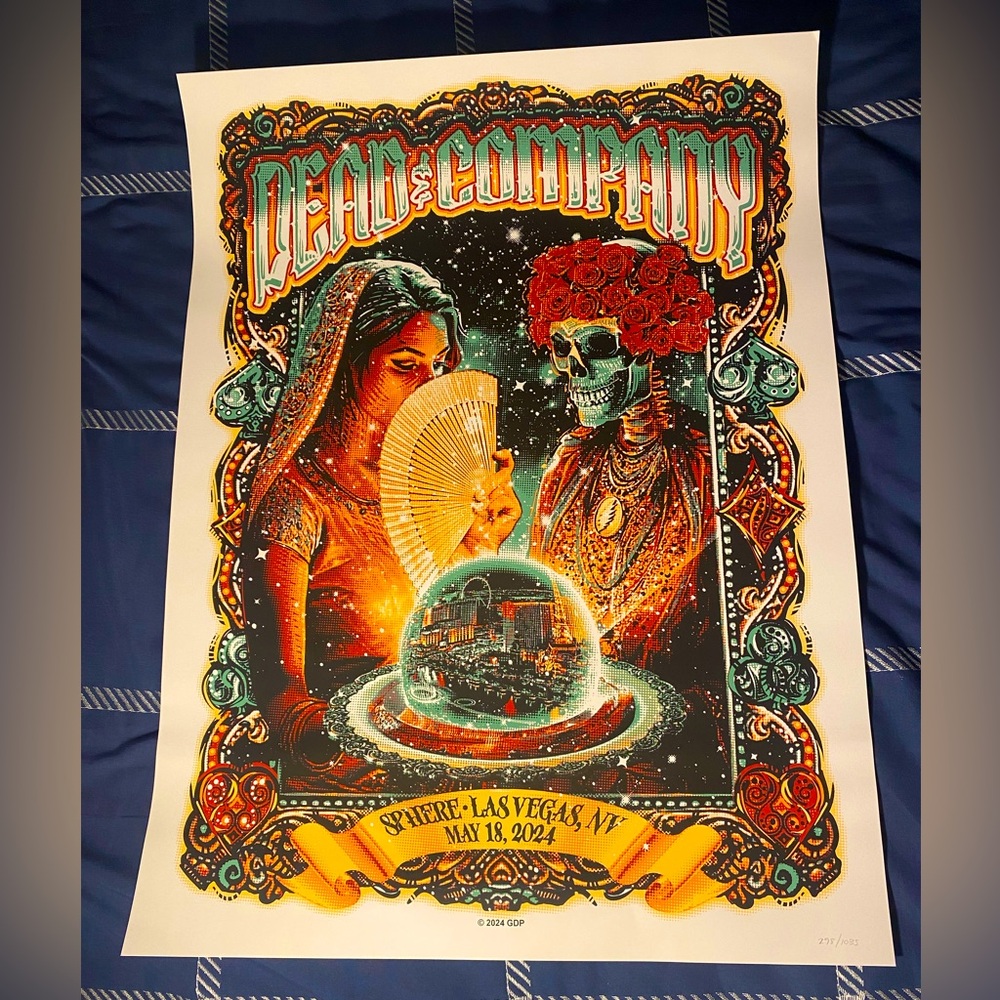 Dead & Company At Sphere Las Vegas Limited Edition Poster!